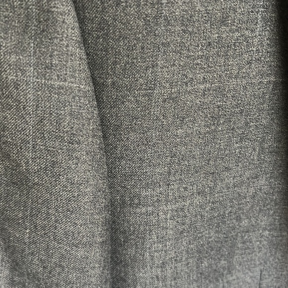 Jos A Banks wool traveler blazer gray plaid. Size 52R - Picture 2 of 3